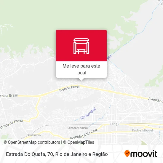 Estrada Do Quafa, 70 mapa