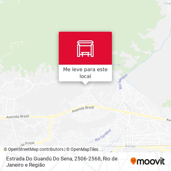 Estrada Do Guandú Do Sena, 2506-2568 mapa