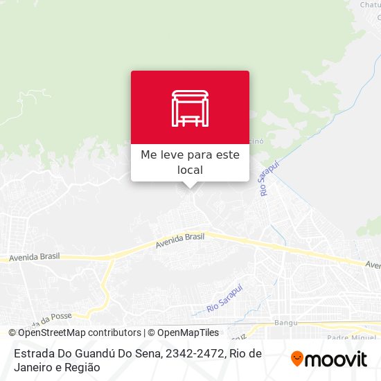 Estrada Do Guandú Do Sena, 2342-2472 mapa