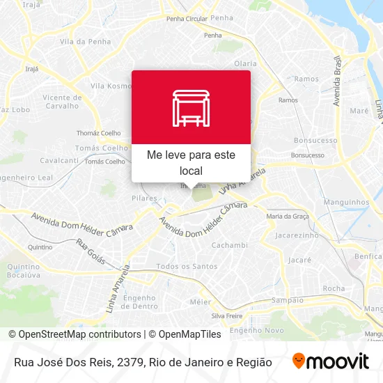 Rua José Dos Reis, 2379 mapa