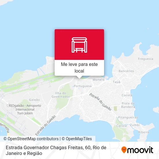 Estrada Governador Chagas Freitas, 60 mapa