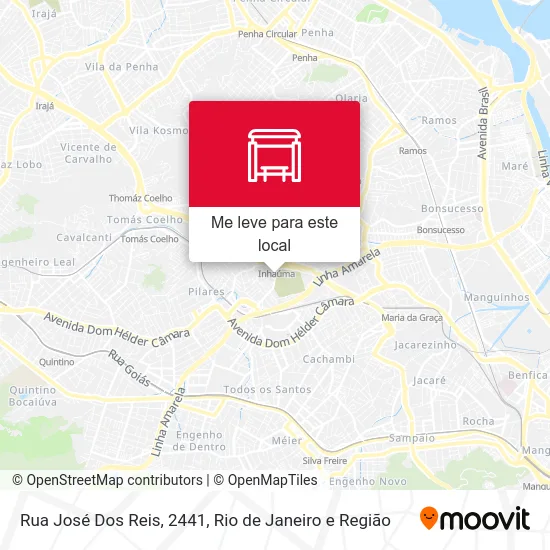 Rua José Dos Reis, 2441 mapa