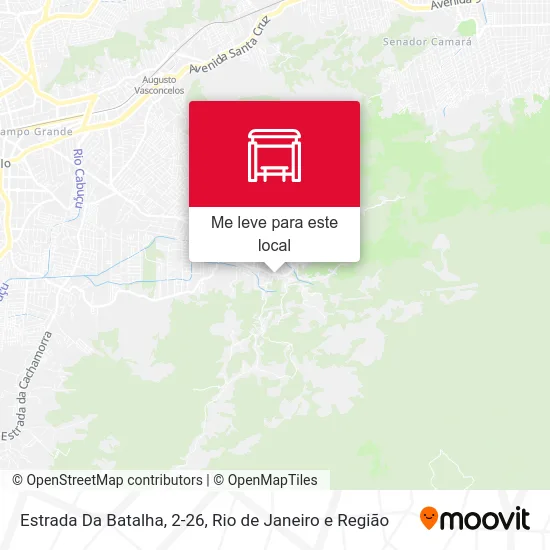 Estrada Da Batalha, 2-26 mapa