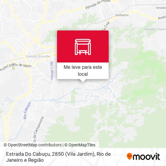 Estrada Do Cabuçu, 2850 (Vila Jardim) mapa