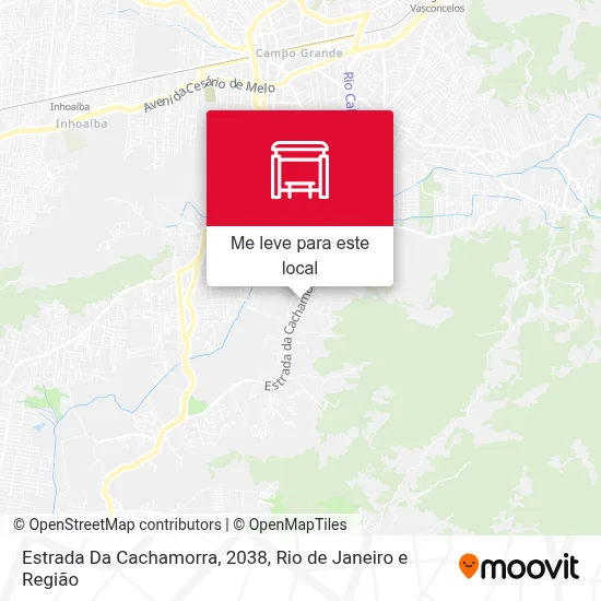 Estrada Da Cachamorra, 2038 mapa