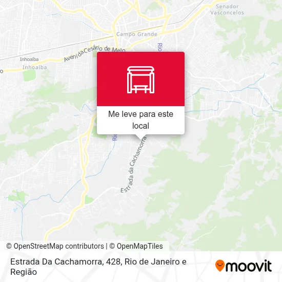 Estrada Da Cachamorra, 428 mapa