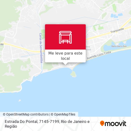 Estrada Do Pontal, 7145-7199 mapa