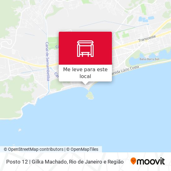 Posto 12 | Gilka Machado mapa