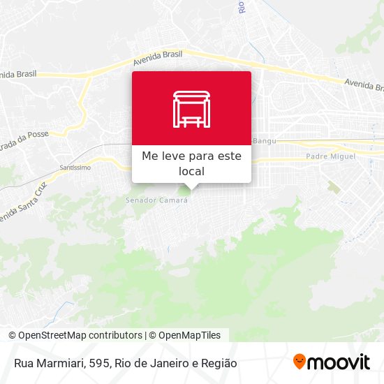 Rua Marmiari, 595 mapa