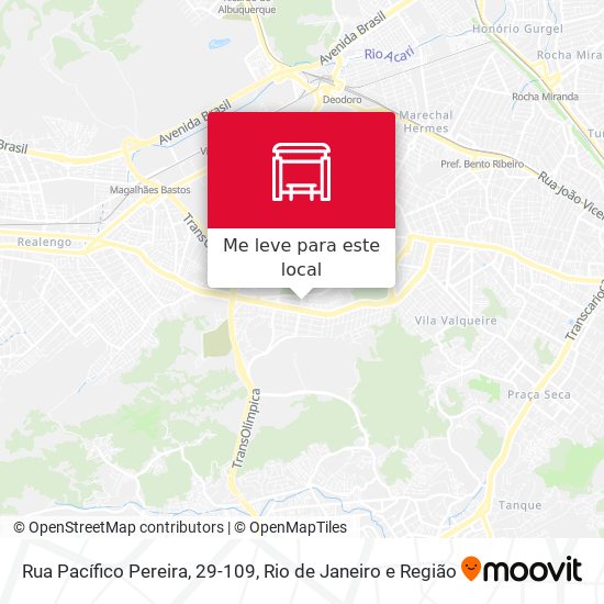 Rua Pacífico Pereira, 29-109 mapa