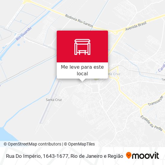Rua Do Império, 1643-1677 mapa