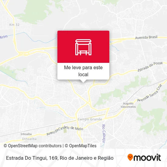 Estrada Do Tingui, 169 mapa