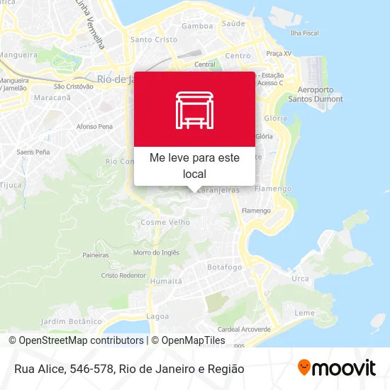 Rua Alice, 546-578 mapa