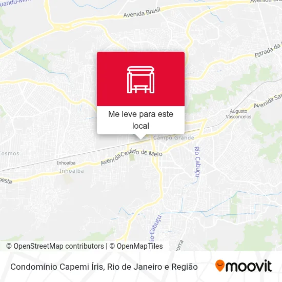 Condomínio Capemi Íris mapa