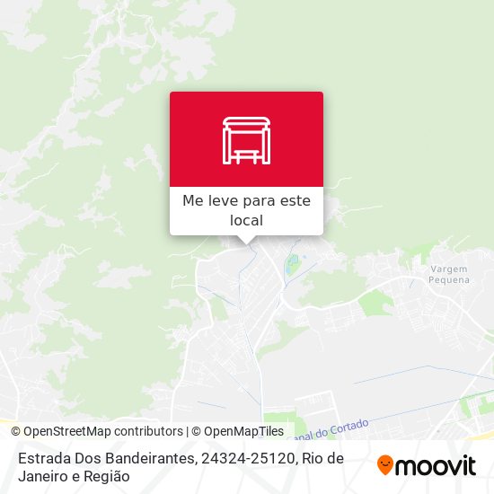 Estrada Dos Bandeirantes, 24324-25120 mapa