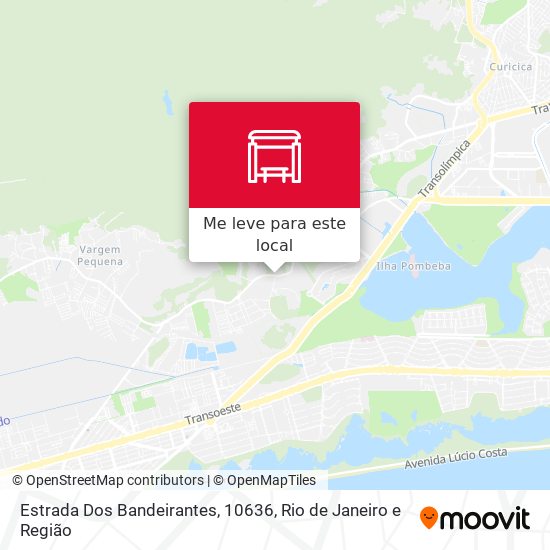 Estrada Dos Bandeirantes, 10636 mapa