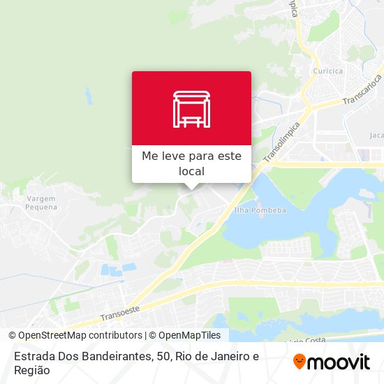 Estrada Dos Bandeirantes, 50 mapa
