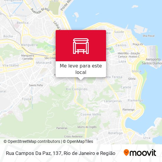 Rua Campos Da Paz, 137 mapa