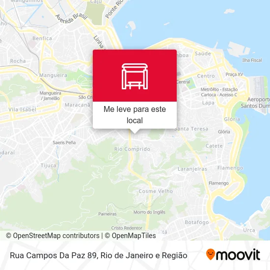 Rua Campos Da Paz 89 mapa