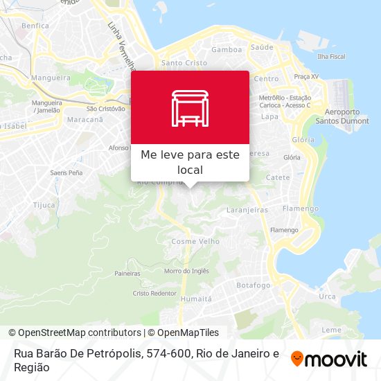 Rua Barão De Petrópolis, 574-600 mapa