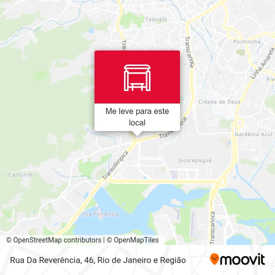 Rua Da Reverência, 46 mapa