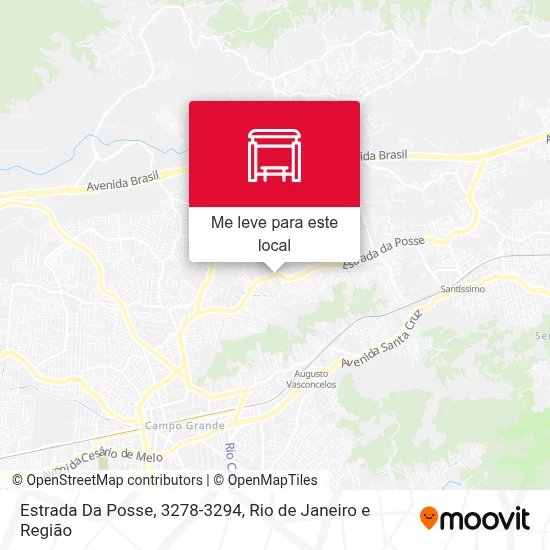 Estrada Da Posse, 3278-3294 mapa