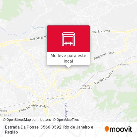 Estrada Da Posse, 3566-3592 mapa