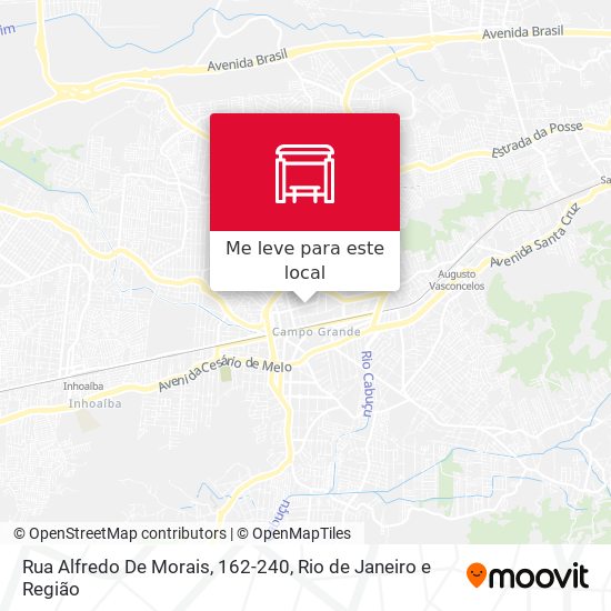 Rua Alfredo De Morais, 162-240 mapa