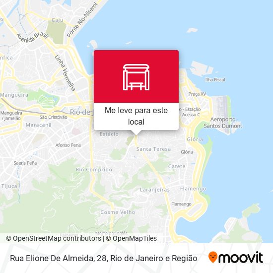 Rua Elione De Almeida, 28 mapa