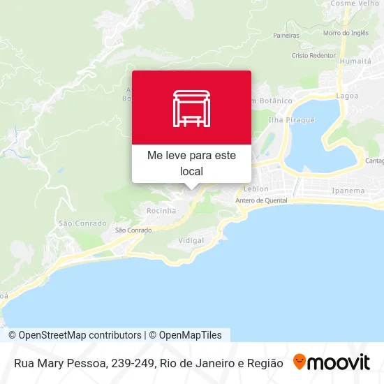Rua Mary Pessoa, 239-249 mapa