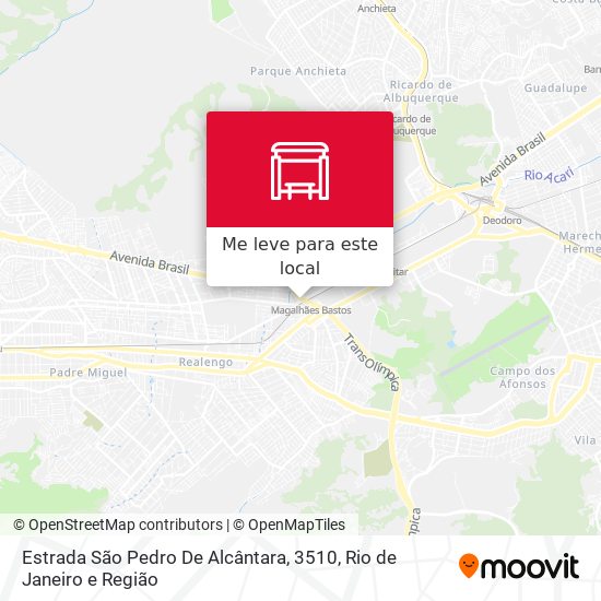 Estrada São Pedro De Alcântara, 3510 mapa