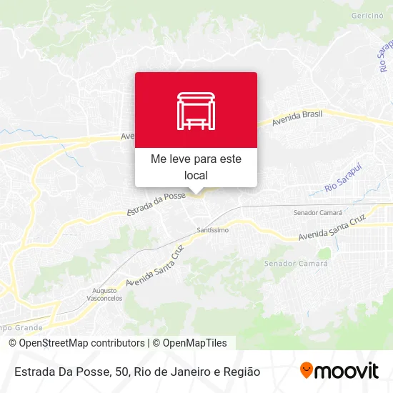 Estrada Da Posse, 50 mapa