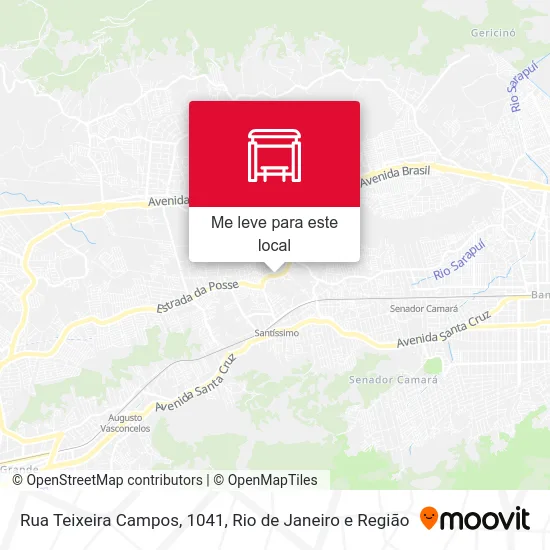 Rua Teixeira Campos, 1041 mapa
