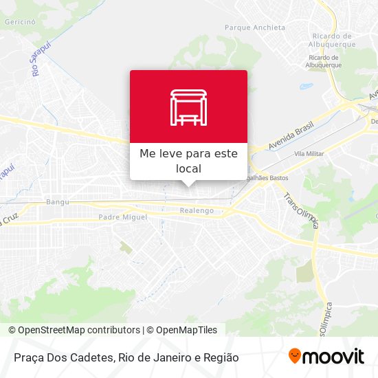Praça Dos Cadetes mapa