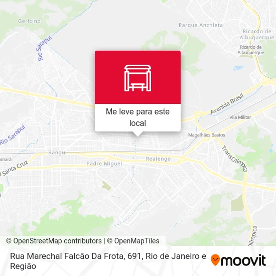 Rua Marechal Falcão Da Frota, 691 mapa