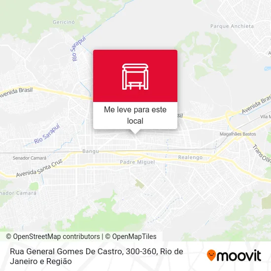 Rua General Gomes De Castro, 300-360 mapa