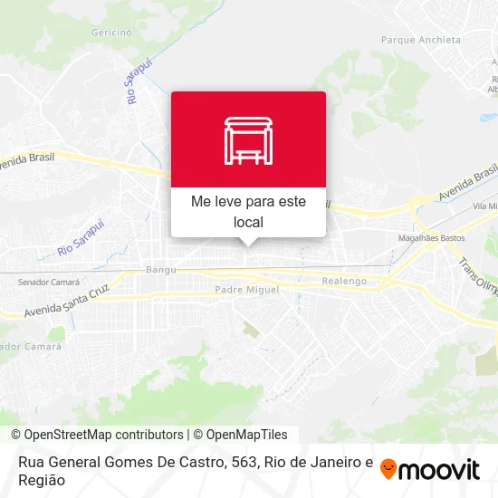 Rua General Gomes De Castro, 563 mapa