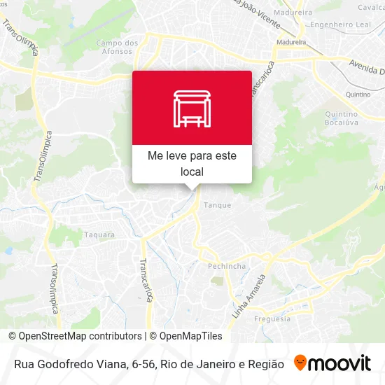 Rua Godofredo Viana, 6-56 mapa