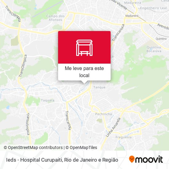 Ieds - Hospital Curupaiti mapa
