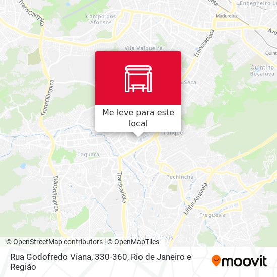 Rua Godofredo Viana, 330-360 mapa