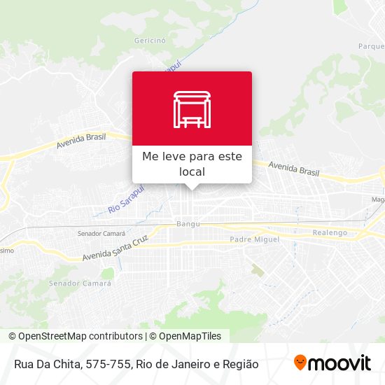Rua Da Chita, 575-755 mapa
