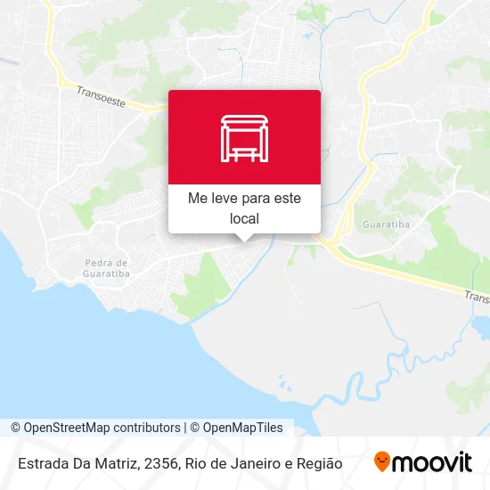 Estrada Da Matriz, 2356 mapa
