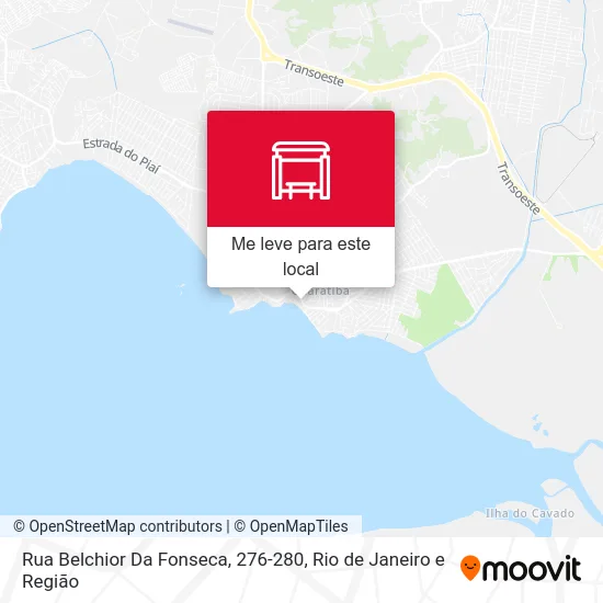 Rua Belchior Da Fonseca, 276-280 mapa