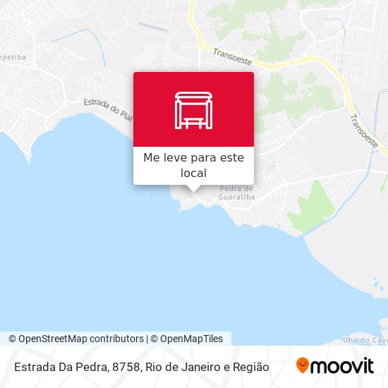 Estrada Da Pedra, 8758 mapa