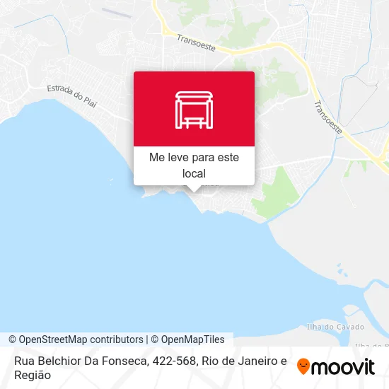 Rua Belchior Da Fonseca, 422-568 mapa