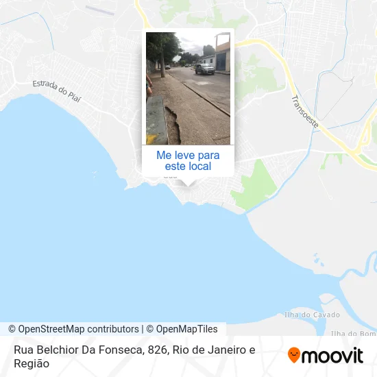 Rua Belchior Da Fonseca, 826 mapa