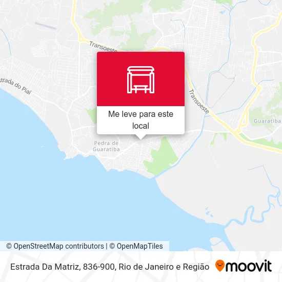 Estrada Da Matriz, 836-900 mapa