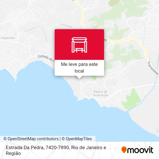 Estrada Da Pedra, 7420-7890 mapa