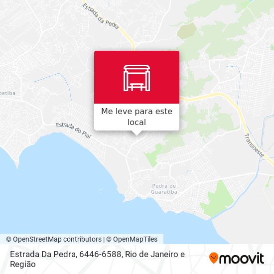 Estrada Da Pedra, 6446-6588 mapa