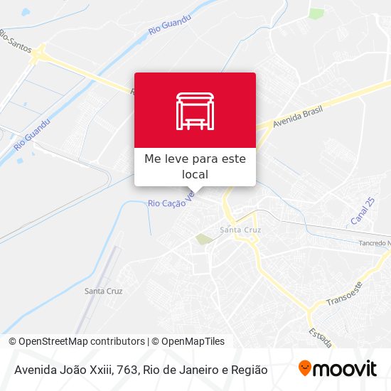 Avenida João Xxiii, 763 mapa